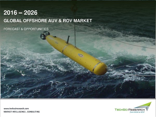 GLOBAL OFFSHORE AUV & ROV MARKET 2026 - Page 1