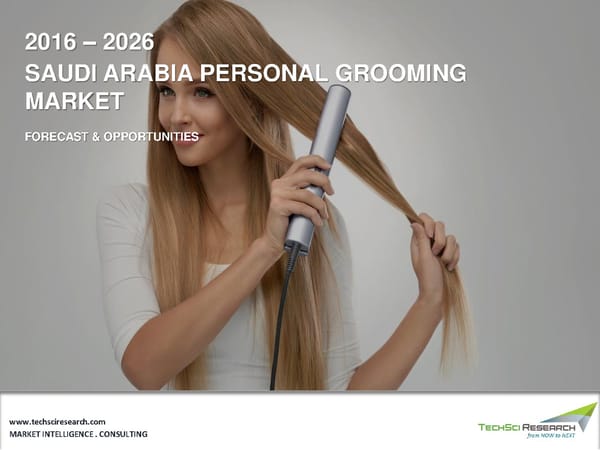 SAUDI ARABIA PERSONAL GROOMING MARKET Analysis 2026 - Page 1