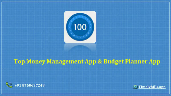 Top Money Management App - Budget Planner App - Timelybills.app - Page 1