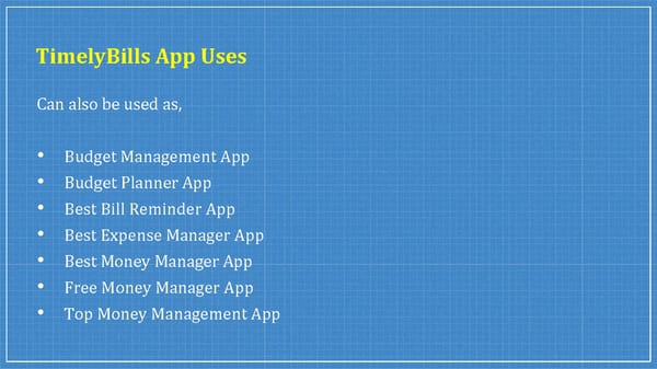 Top Money Management App - Budget Planner App - Timelybills.app - Page 12