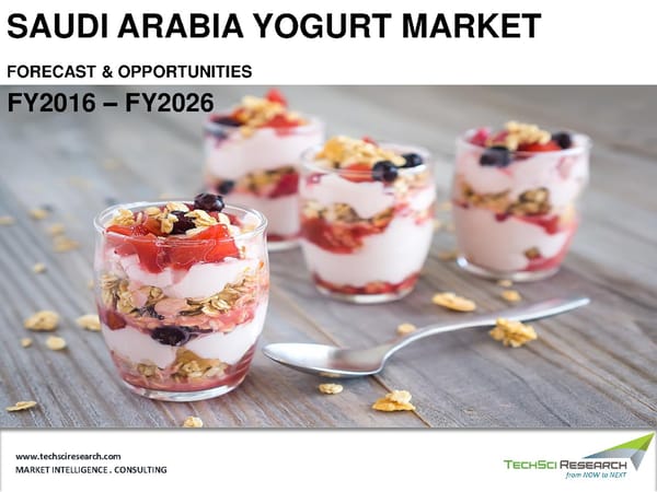 Saudi Arabia Yogurt Market Trend 2026 - Page 1