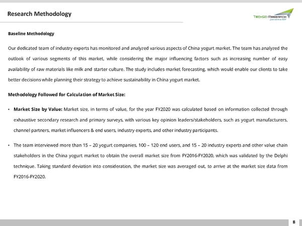 China Yogurt Market Trend 2026 - Page 8