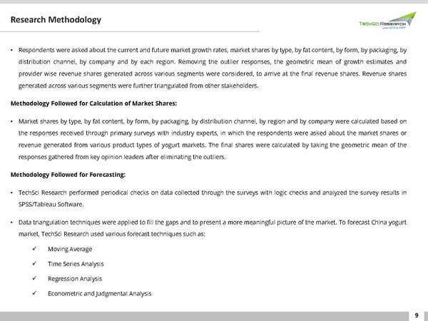 China Yogurt Market Trend 2026 - Page 9