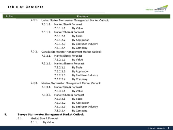 Global Stormwater Management Market 2026 - Page 3