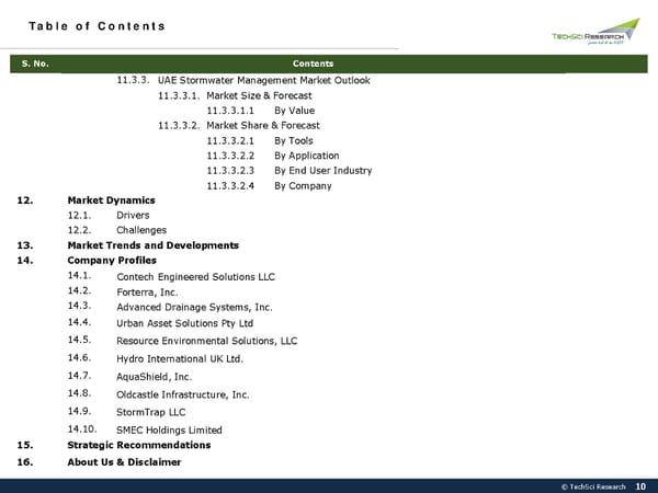 Global Stormwater Management Market 2026 - Page 10