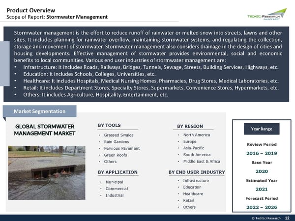 Global Stormwater Management Market 2026 - Page 12