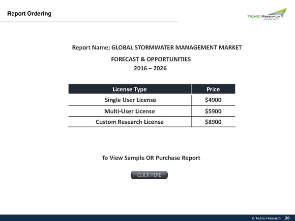 Global Stormwater Management Market 2026 - Page 20