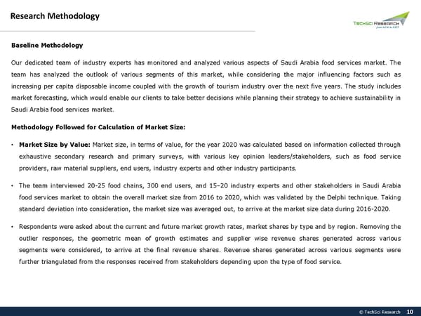 Saudi Arabia Food Services Market 2026 - Page 10