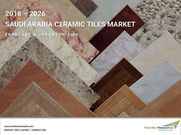 Saudi Arabia Ceramic Tiles Market 2026 - Page 1