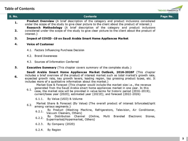 Saudi Arabia Smart Home Appliances Market 2026 - Page 3