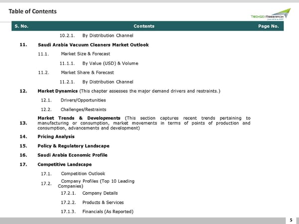 Saudi Arabia Smart Home Appliances Market 2026 - Page 5