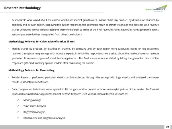 Saudi Arabia Smart Home Appliances Market 2026 - Page 10