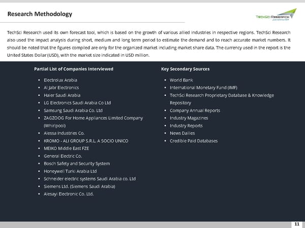 Saudi Arabia Smart Home Appliances Market 2026 - Page 11