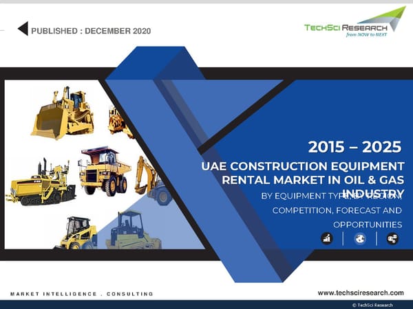 UAE Construction Equipment Rental Market 2026 - Page 1