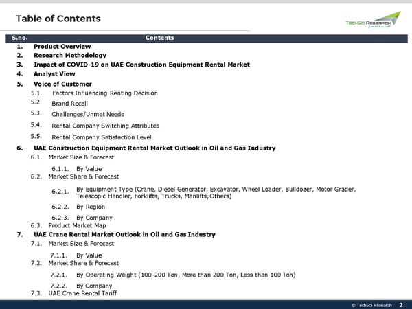 UAE Construction Equipment Rental Market 2026 - Page 2