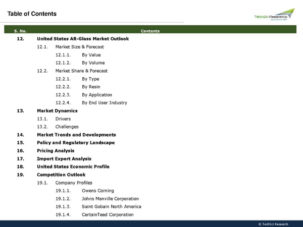 United States Fiberglass Market 2026 - Page 5