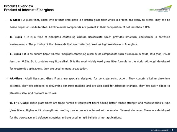 United States Fiberglass Market 2026 - Page 9