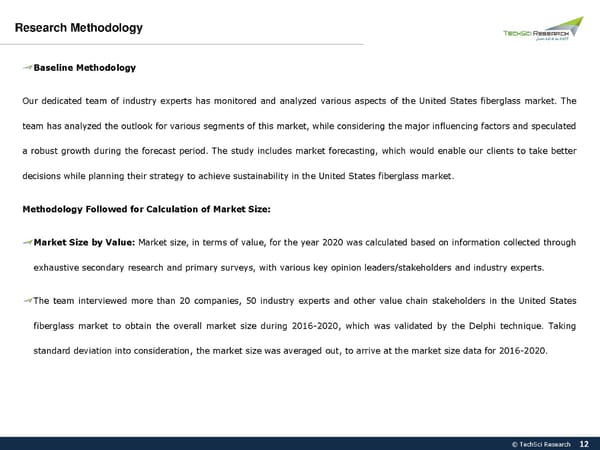 United States Fiberglass Market 2026 - Page 12