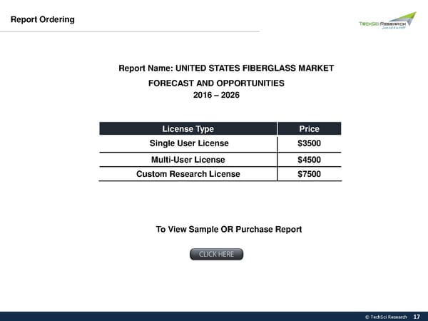 United States Fiberglass Market 2026 - Page 17