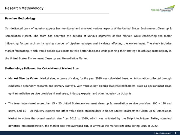 United States Environment Clean Up & Remediation Market to Surpass 31.82 Billion by 2026 - Page 9