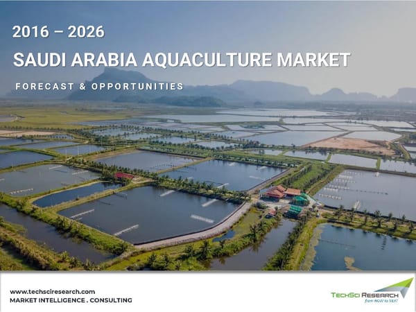 SAUDI ARABIA AQUACULTURE MARKET 2026 - Page 1