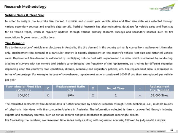 Australia Tire Market to Reach USD 2.70 Billion by 2026 - Page 12