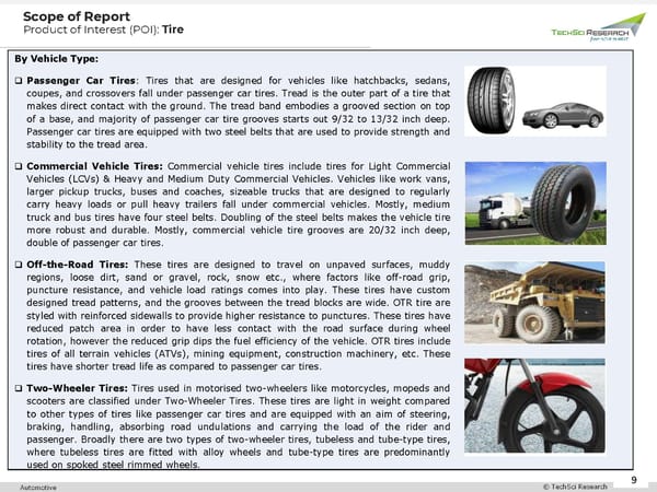 Brazil Tire Market to Grow at 6.29% CAGR by 2026 - Page 9