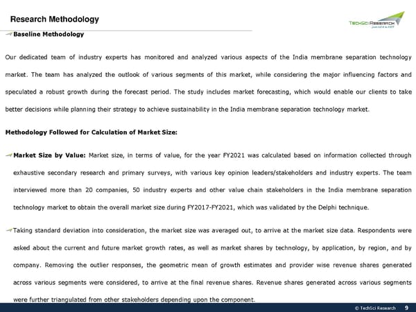 India membrane separation technology Market 2026 - Page 9