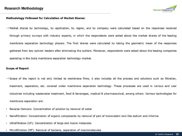 India membrane separation technology Market 2026 - Page 10