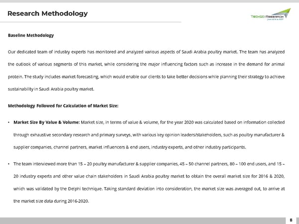 Saudi Arabia Poultry Market to Witness Steady Growth till 2026 - Page 8