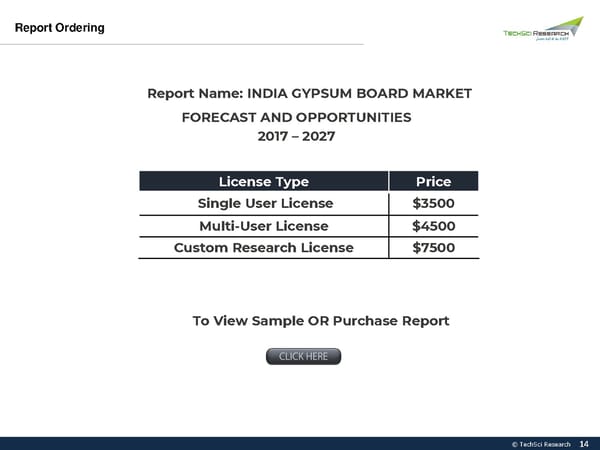 India Gypsum Board Market to Reach INR3811.65 Crore by 2027 - Page 14