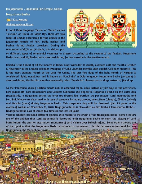 A TO Z INDIA - OCTOBER 21 - Page 12