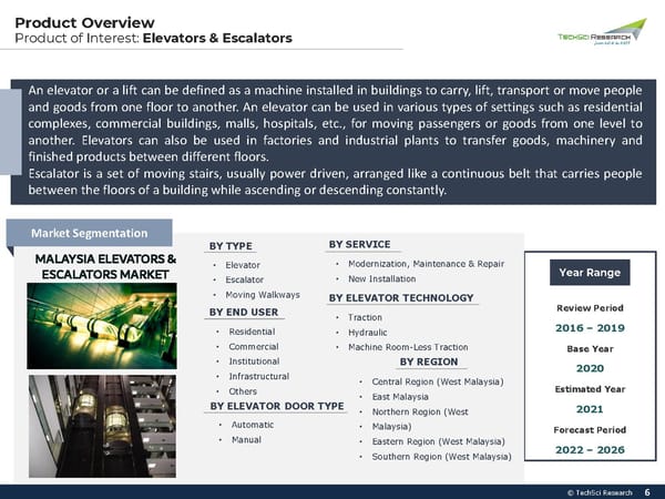 Malaysia Elevator & Escalator Market to Reach USD572.39 Million by 2026 - Page 6