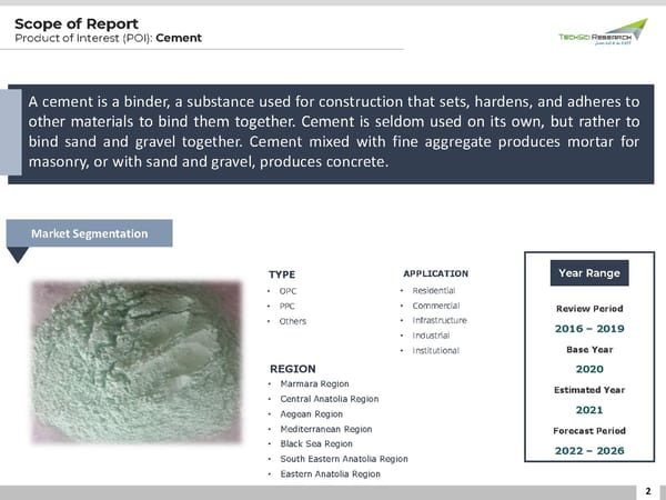 Turkey Cement Market Forecast 2026 - Page 2