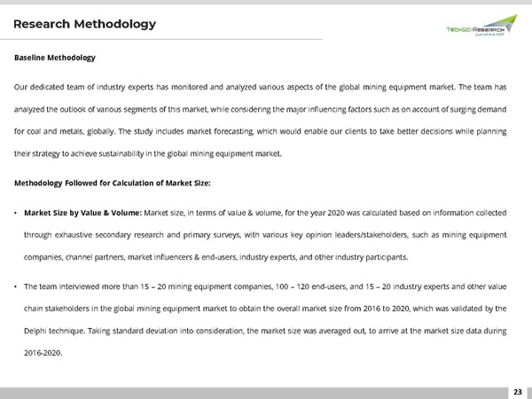 Global Mining Equipment Market, 2026 - Page 23