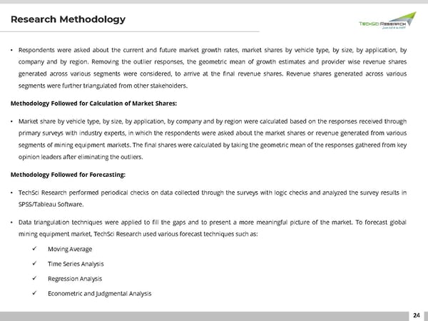 Global Mining Equipment Market, 2026 - Page 24