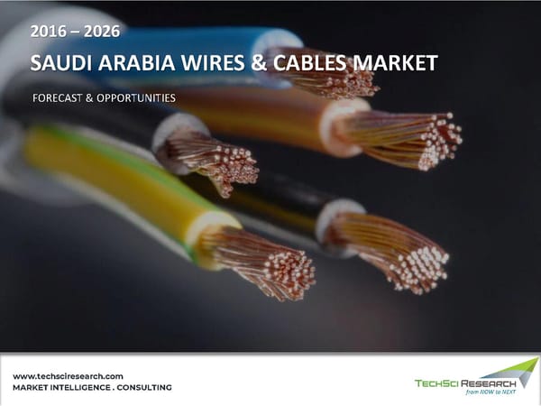 Saudi Arabia Wires & Cables Market 2026 - Page 1