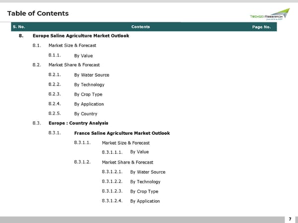 Saline Agriculture Market 2026 - Page 7