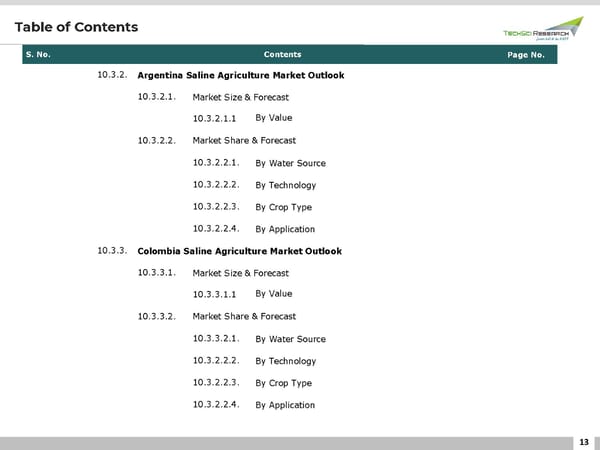 Saline Agriculture Market 2026 - Page 13
