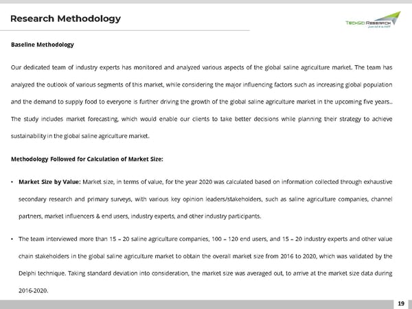 Saline Agriculture Market 2026 - Page 19