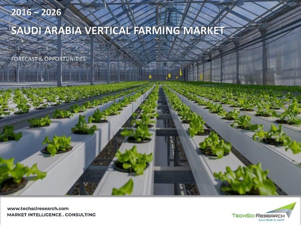 Saudi Arabia Vertical Farming Market 2026 - Page 1