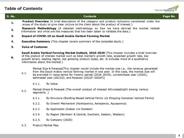 Saudi Arabia Vertical Farming Market 2026 - Page 3