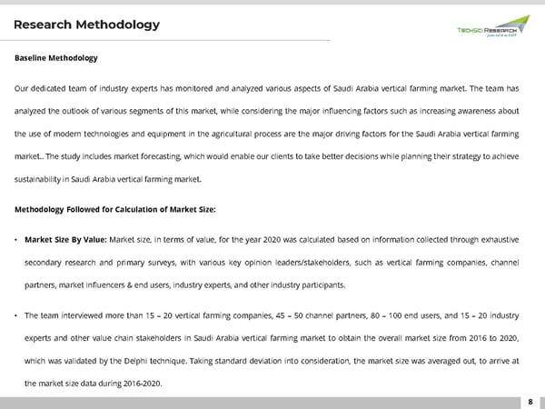 Saudi Arabia Vertical Farming Market 2026 - Page 8