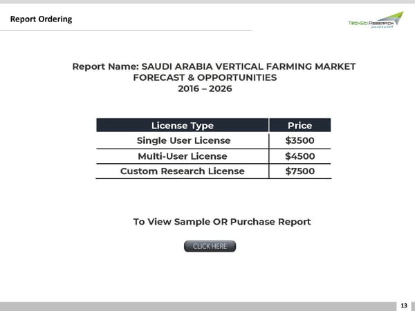 Saudi Arabia Vertical Farming Market 2026 - Page 13