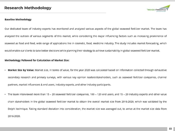 Global food additives market 2026 - Page 15