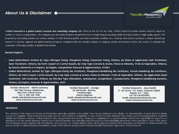 Global food additives market 2026 - Page 21