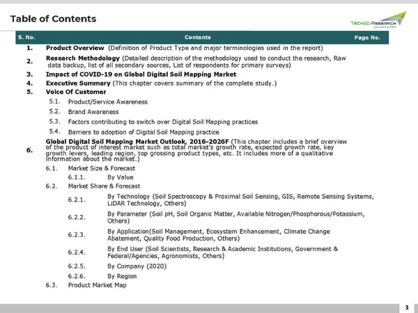 Digital Soil Mapping Market 2026 - Page 3