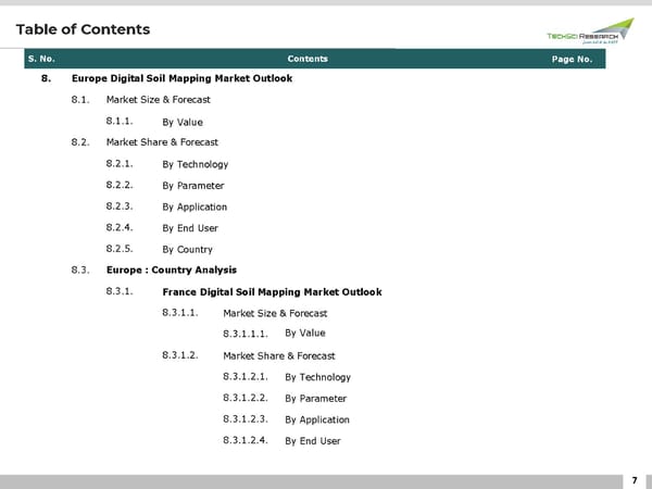 Digital Soil Mapping Market 2026 - Page 7