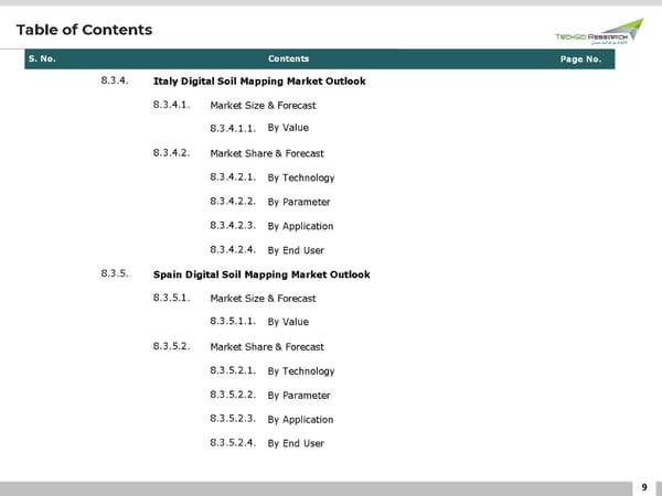 Digital Soil Mapping Market 2026 - Page 9