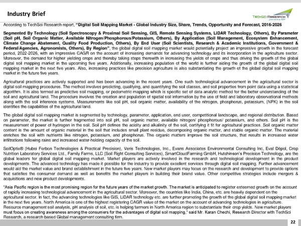 Digital Soil Mapping Market 2026 - Page 22